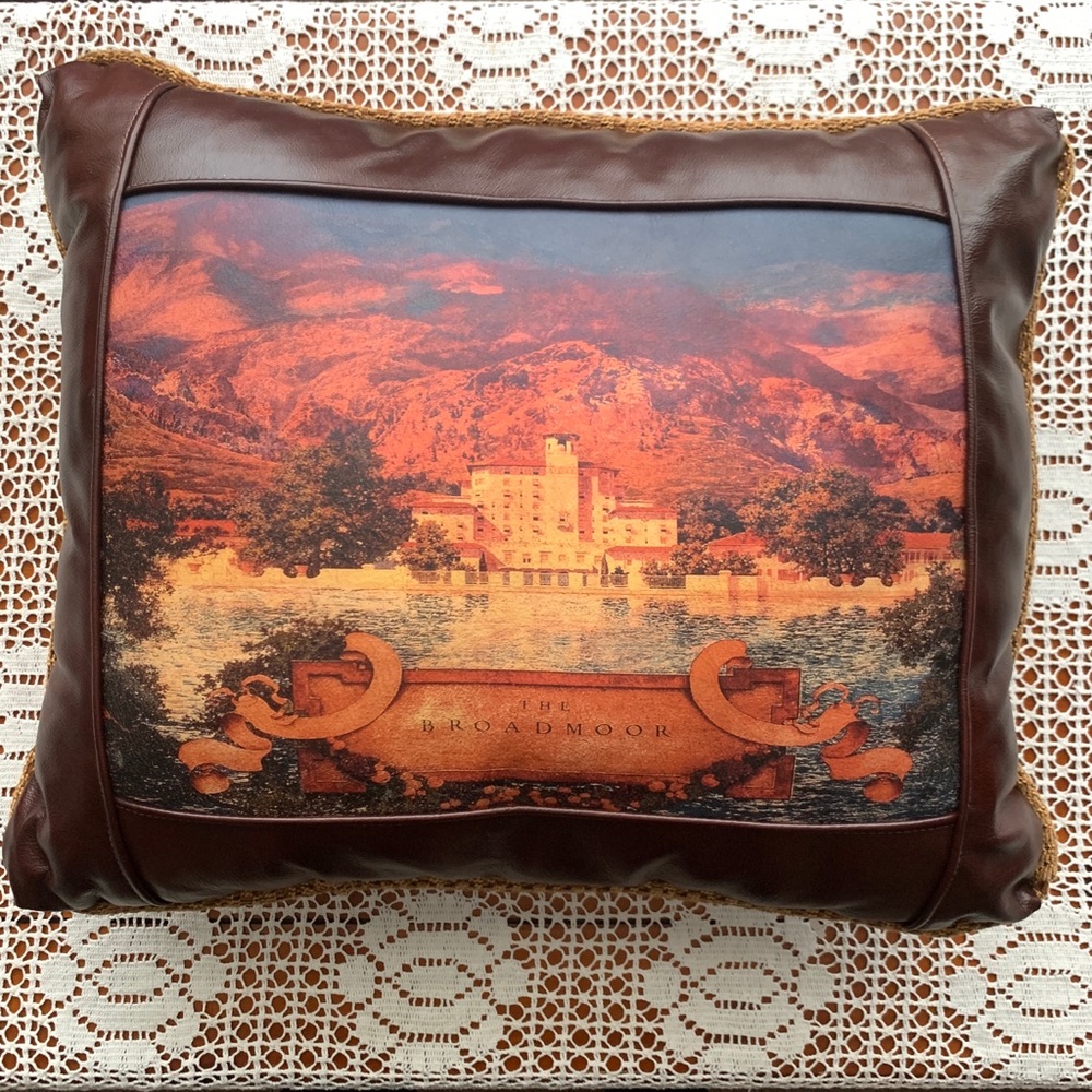 Broadmoor Hotel pillow